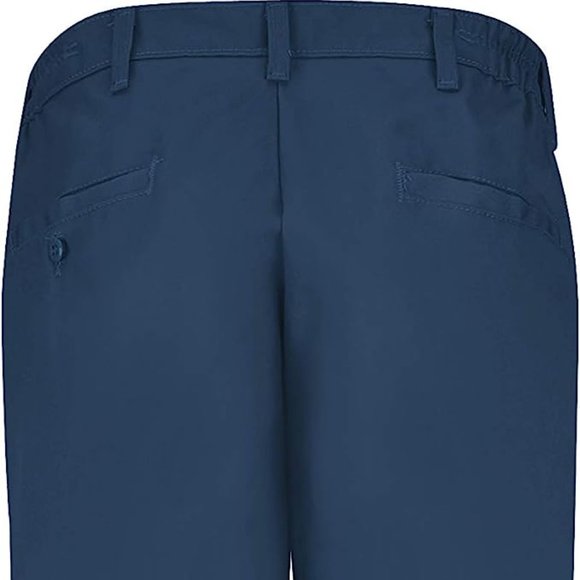 Red Kap Men's Elastic Insert Work Pant -NAVY 54 x 30 NEW Wrinkle free stain free - Picture 6 of 9